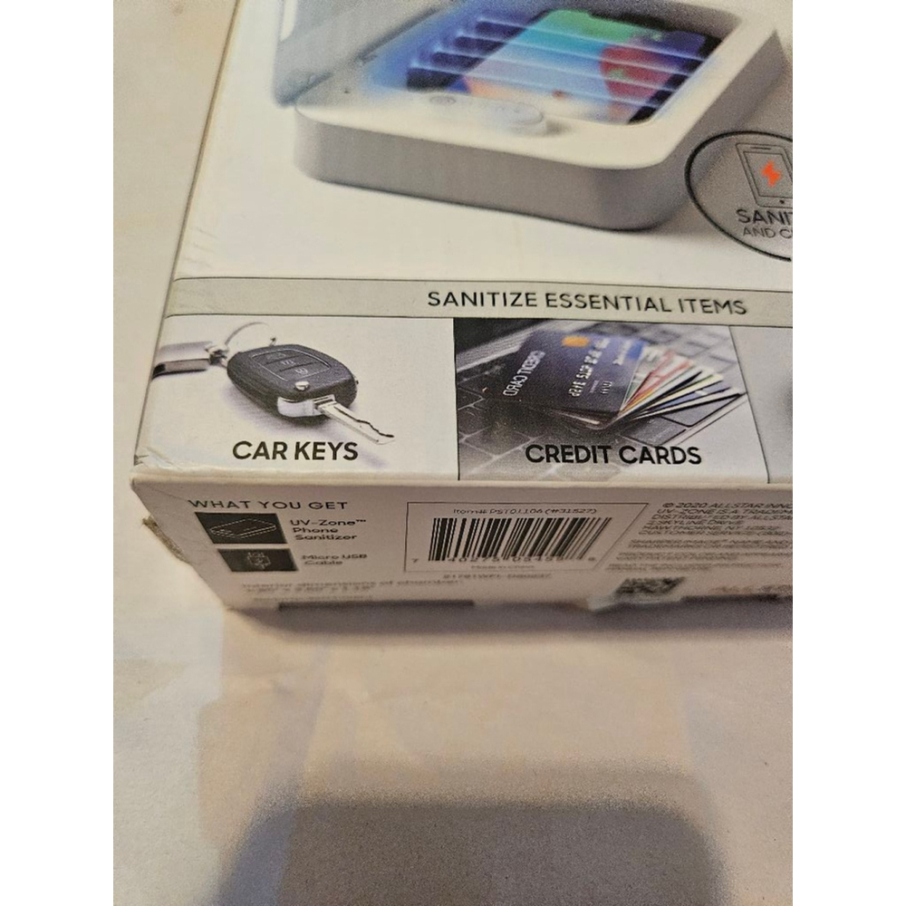 Sharper Image Phone Sanitizer UV Clean - NEW - Picture 9 of 9